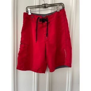 Ripcurl mens red board shorts 32